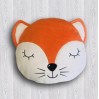 Fox Pillow, Cushion, Plush Toy, Kids Fox Pillows, Decorative Pillow, Kids Room, Unique gift her, Christmas gift, Woodland toy Fox