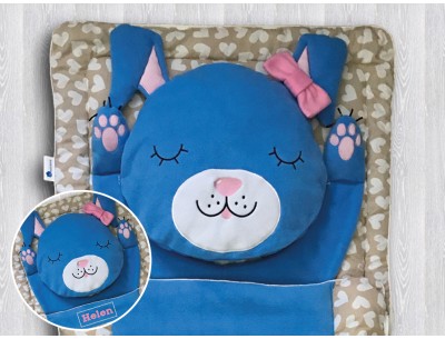 Girls Nap Mat, Preschool sleeping bag, Kindergarten Nap Mat