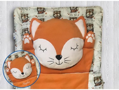 Kids Personalized Nap Mat, Preschool Sleeping Bag, Toddler sleeping sack